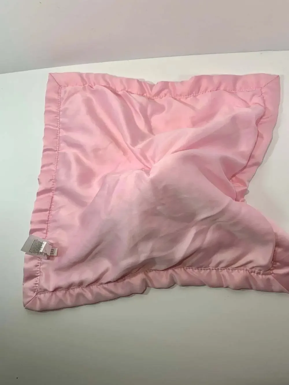 Carter's Unicorn white and pink satin lovey lovie